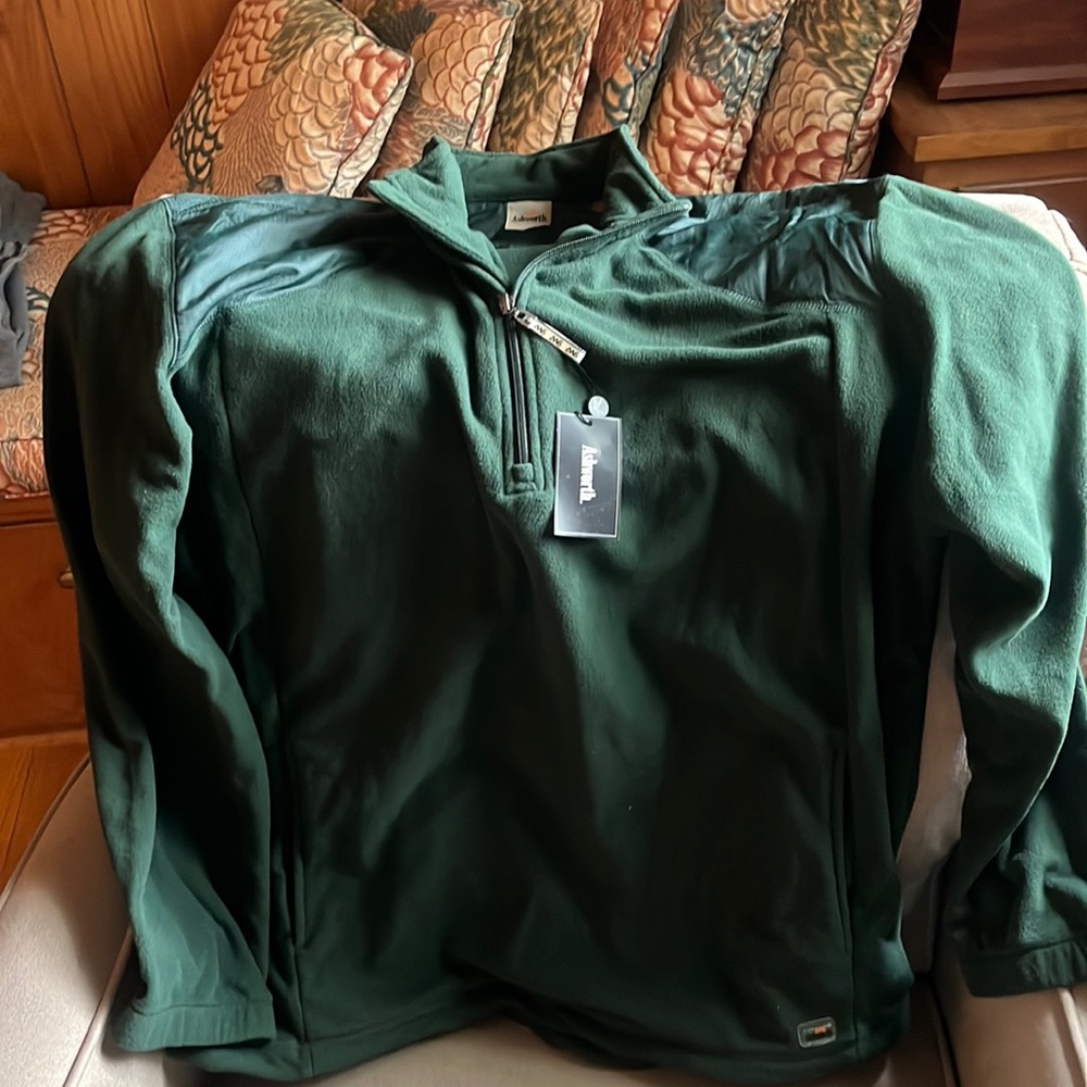 Men’s quarter zip fleece Ashworth